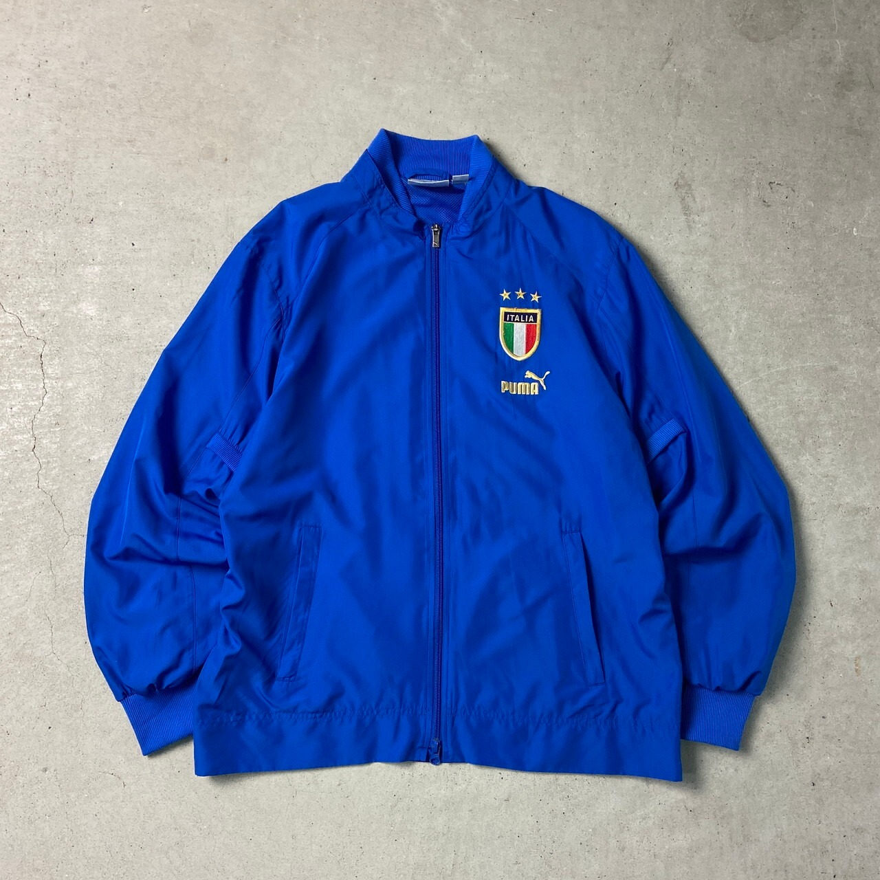 00年代 PUMA プーマ ITALIA スポーツジャケット トラックジャケット 