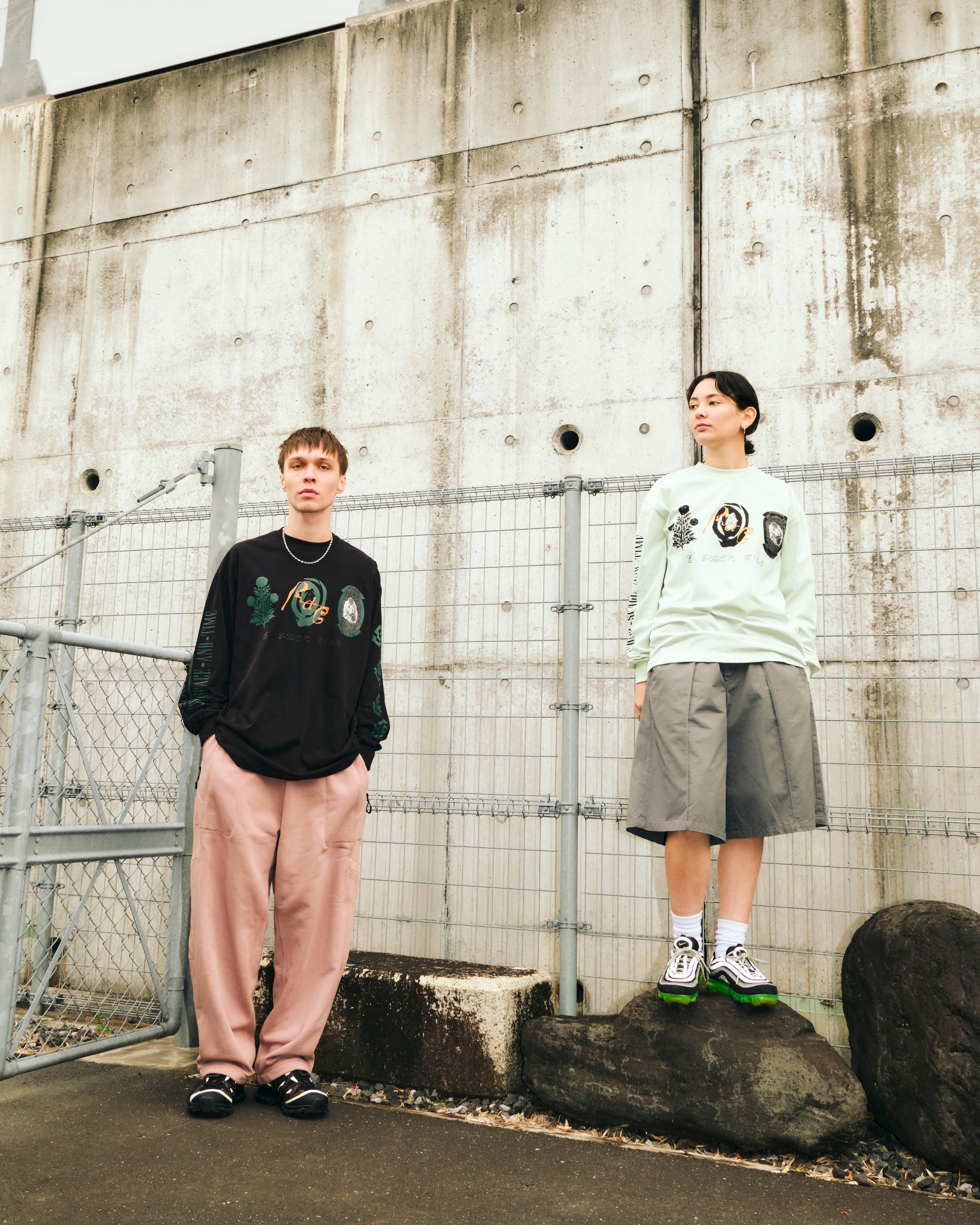 RDC × TRIBE WEAR KV L/S | BLACK | Rainbow Disco Club