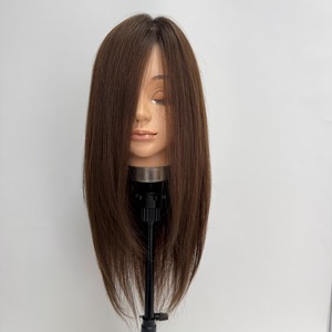 ソフトフィットウィッグ 未カット 55cm ナチュラルブラウン系(根元暗め加工)