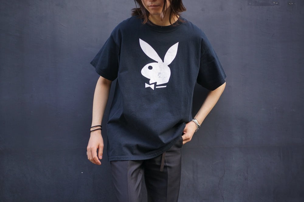 PLAY BOY] Vintage Playboy Print T-shirt [1990s-] Vintage Print T