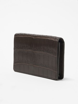 Card Case (Porosus | Brown)