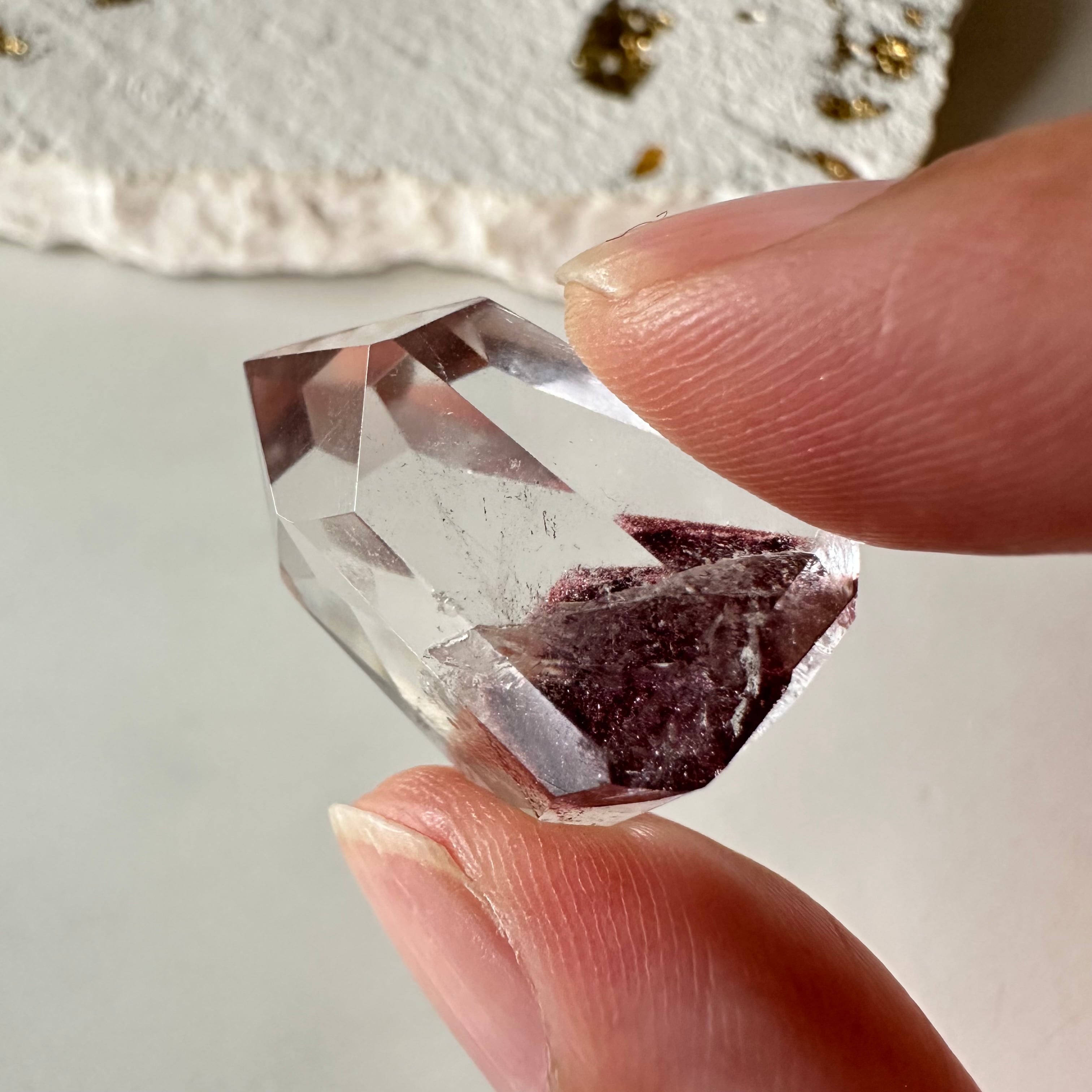 レッドファントムクォーツ／インド アンドラ・プラデーシュ州 | Mt