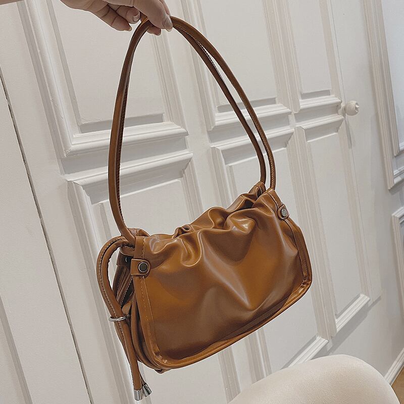 スタンダードオータムウィンターシングルショルダーバッグ レトロ 秋物 冬物 Tiancai_Wing_Bag57718665228