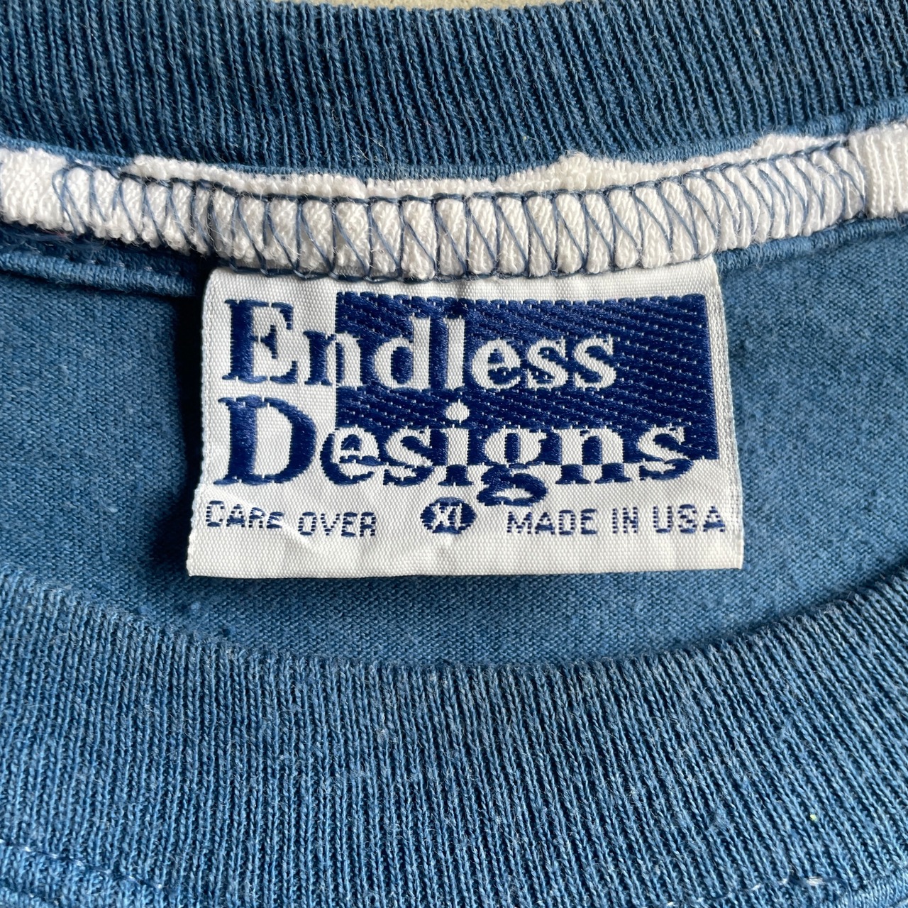 USA製 90年代 Endless Designs 猫 動物 ぬいぐるみ アニマル プリントT 