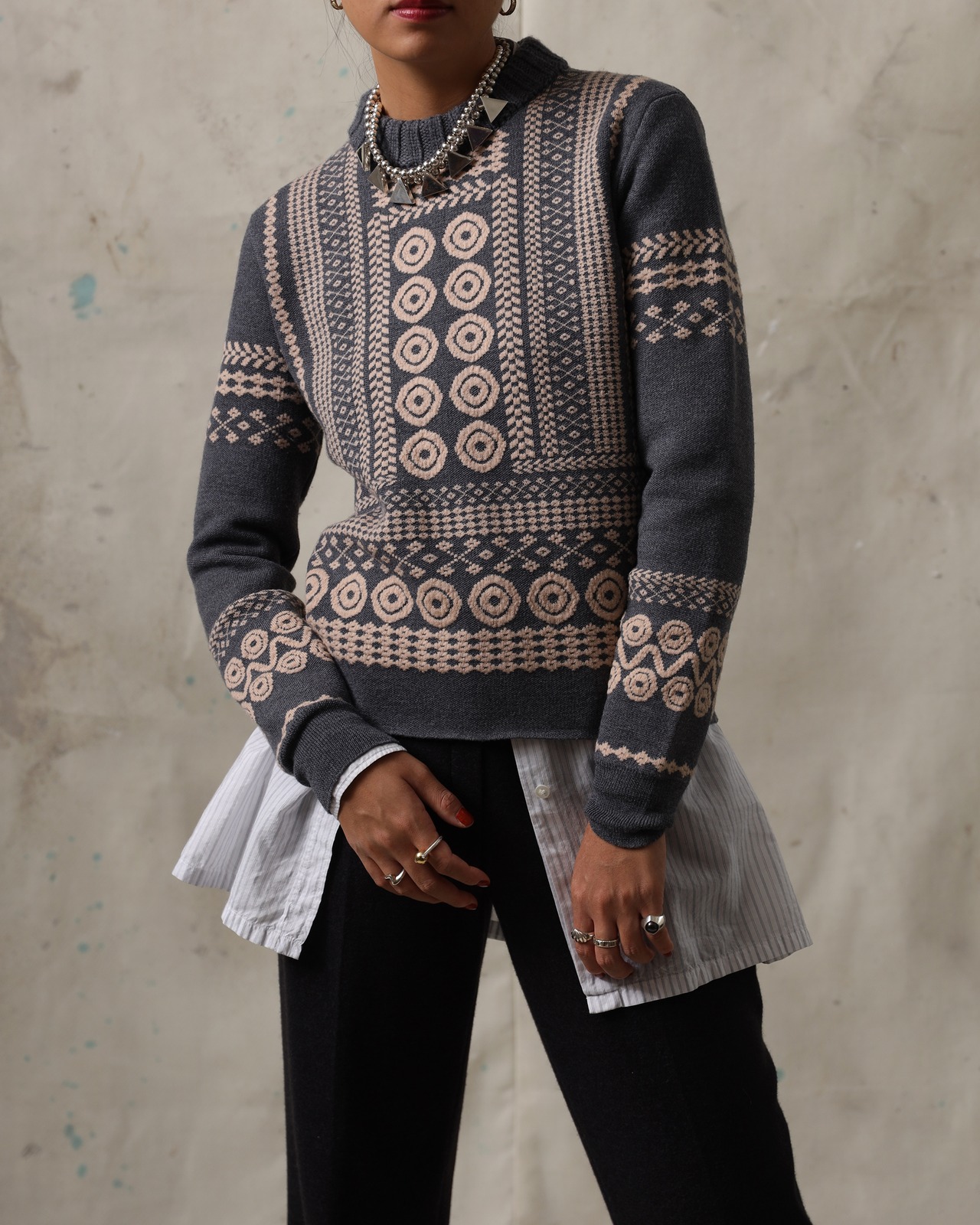 Chloe / Geometric Knit