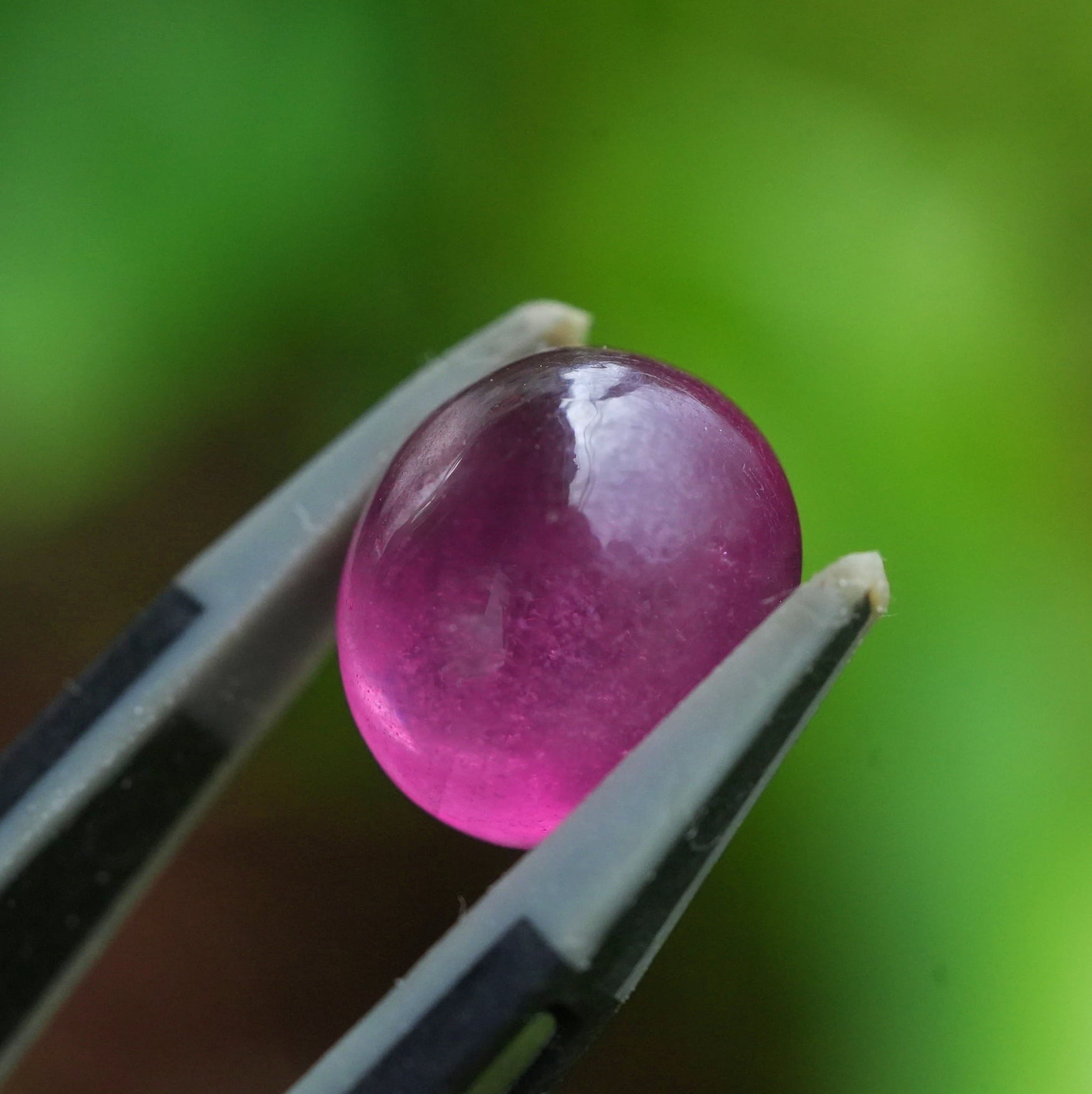 透明なピンク☆ルビー s1516 | Funky garuda Stone (ファンキー