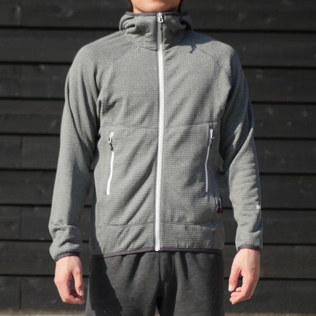 UN2100 Light weight fleece hoody / Charcoal