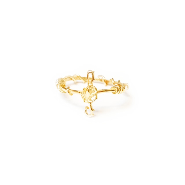LL.T Rose WIRE RING  YELLOW