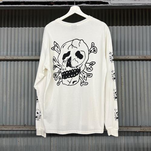 STUSSY × Our Legacy WORK SHOP  L/S TEE (White)