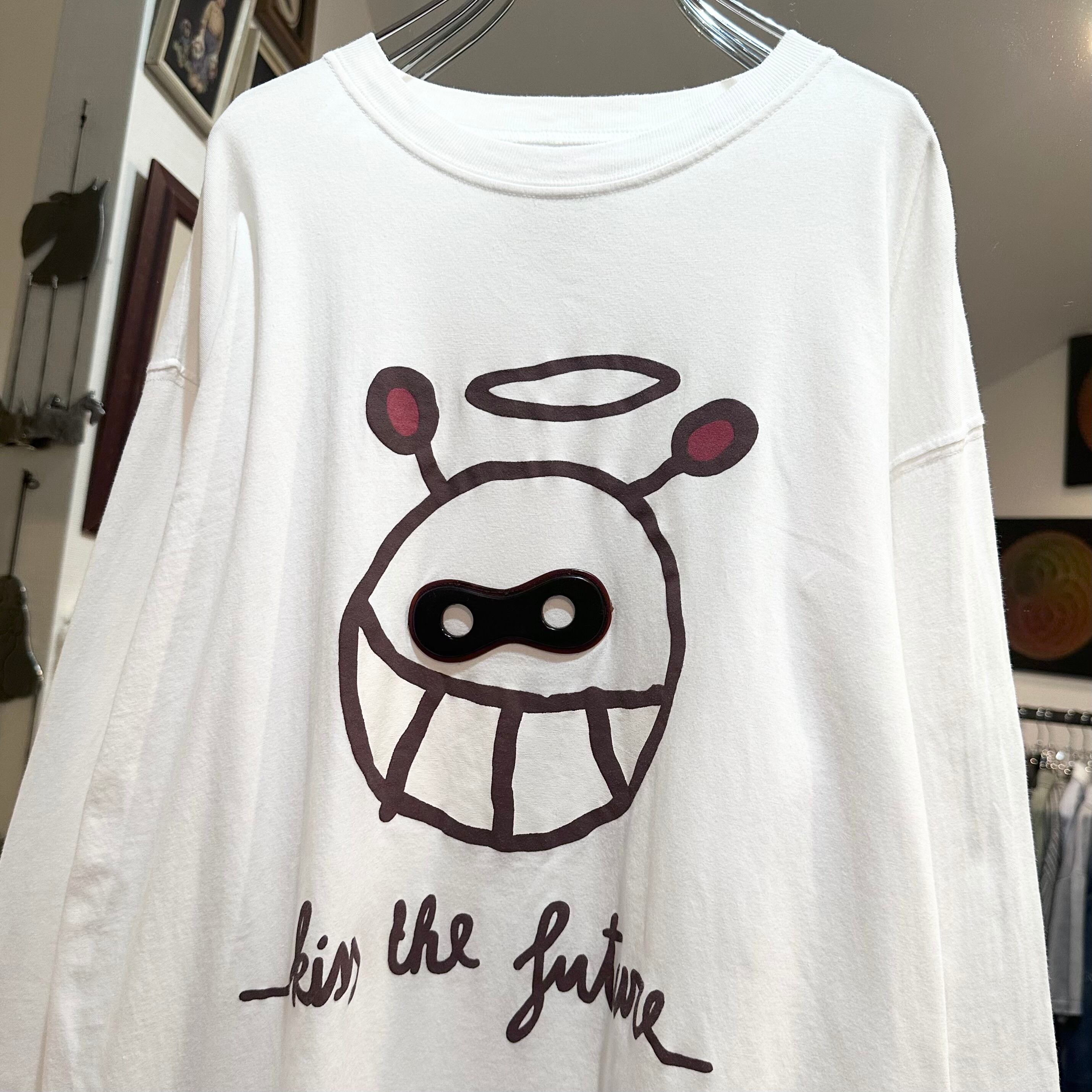 90's W< PUK PUK Tshirt パクパクくん ロンT Tシャツ w< 90's W< PUK PUK Tshirt パクパクくん ロンT Tシャツ w<