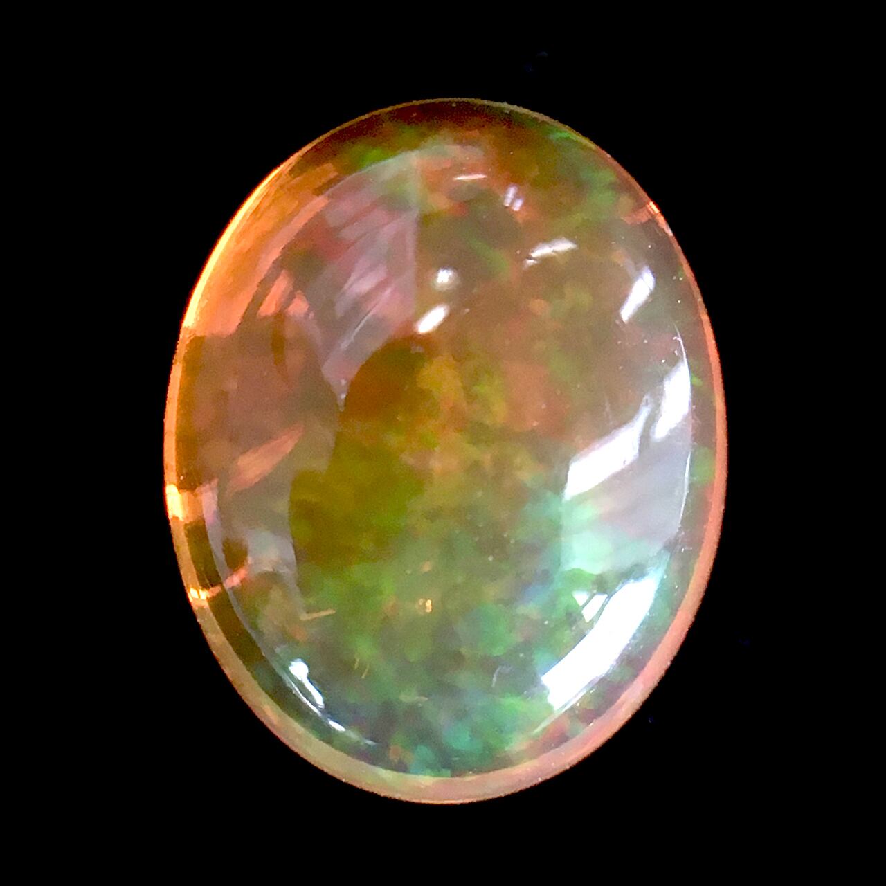 メキシコオパール ファイアオパール メキシコ産 2.63ct オーバル