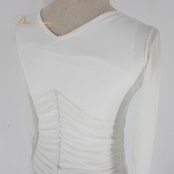 社交ダンス 衣装 スタンダード ドレス ワンピース レッスンウェア パーティドレス 白 ホワイト系 長袖 レース シンプル ステージ衣装 Vネック ダンス衣装 スカート ボリューム 大きい フェミニン かわいい ラインストーン 伸縮性 お洒落 発表会 パフォーマンス 着心地良い シンプルスタイル モダンレッスン ルームウェア ステージパフォーマンス