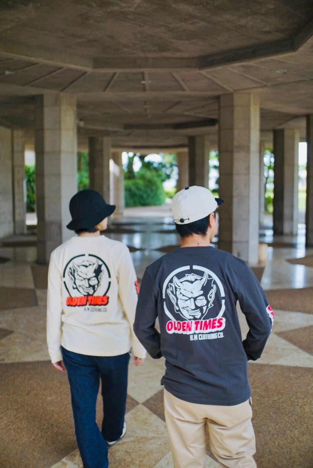 2色展開】OLD SKATE L/S TEE | OLDENTIMES OKINAWA