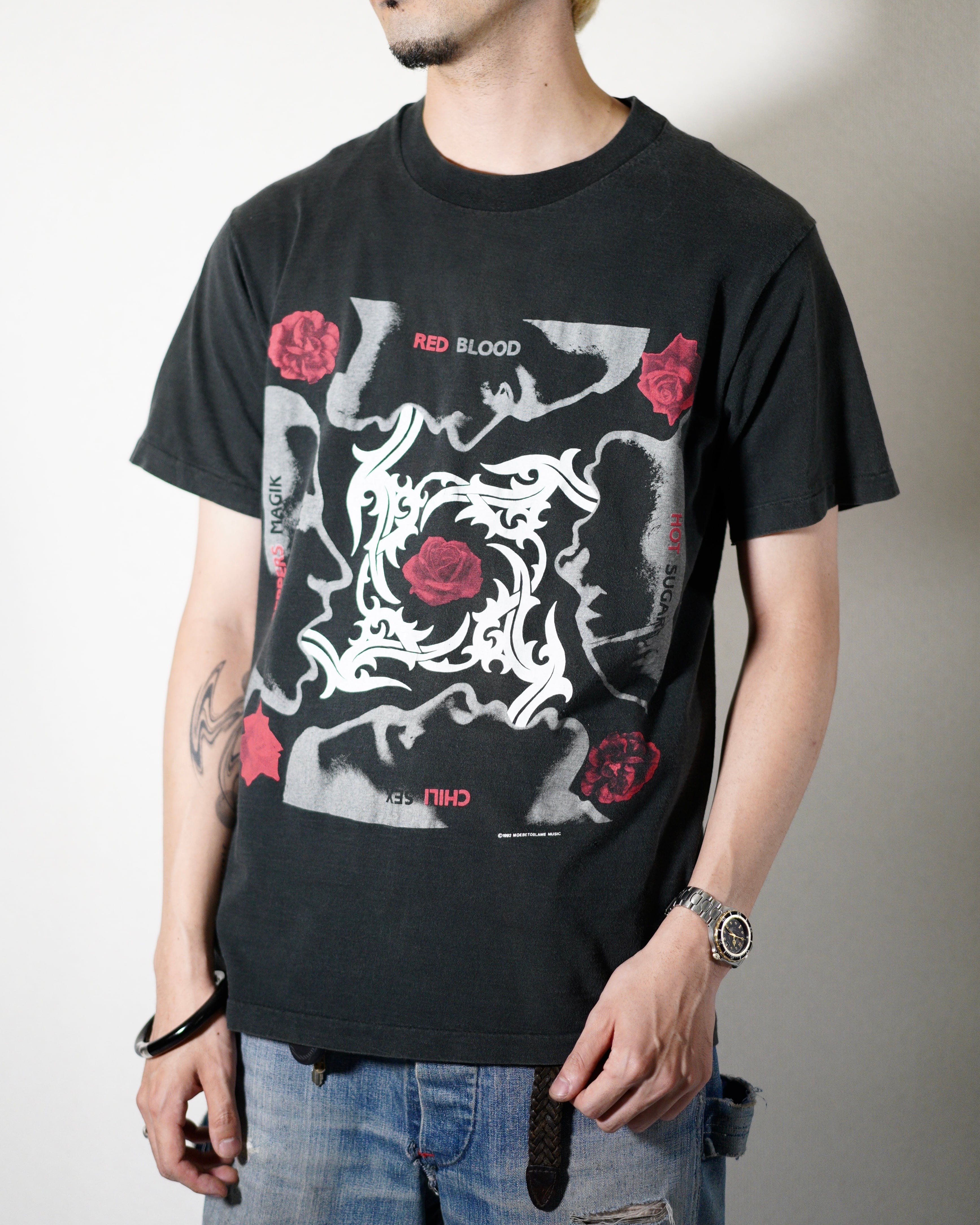 90s RHCP ビンテージBLOOD SUGER SEX MAGIK Tシャツ 90s RED HOT CHILI PEPPERS】