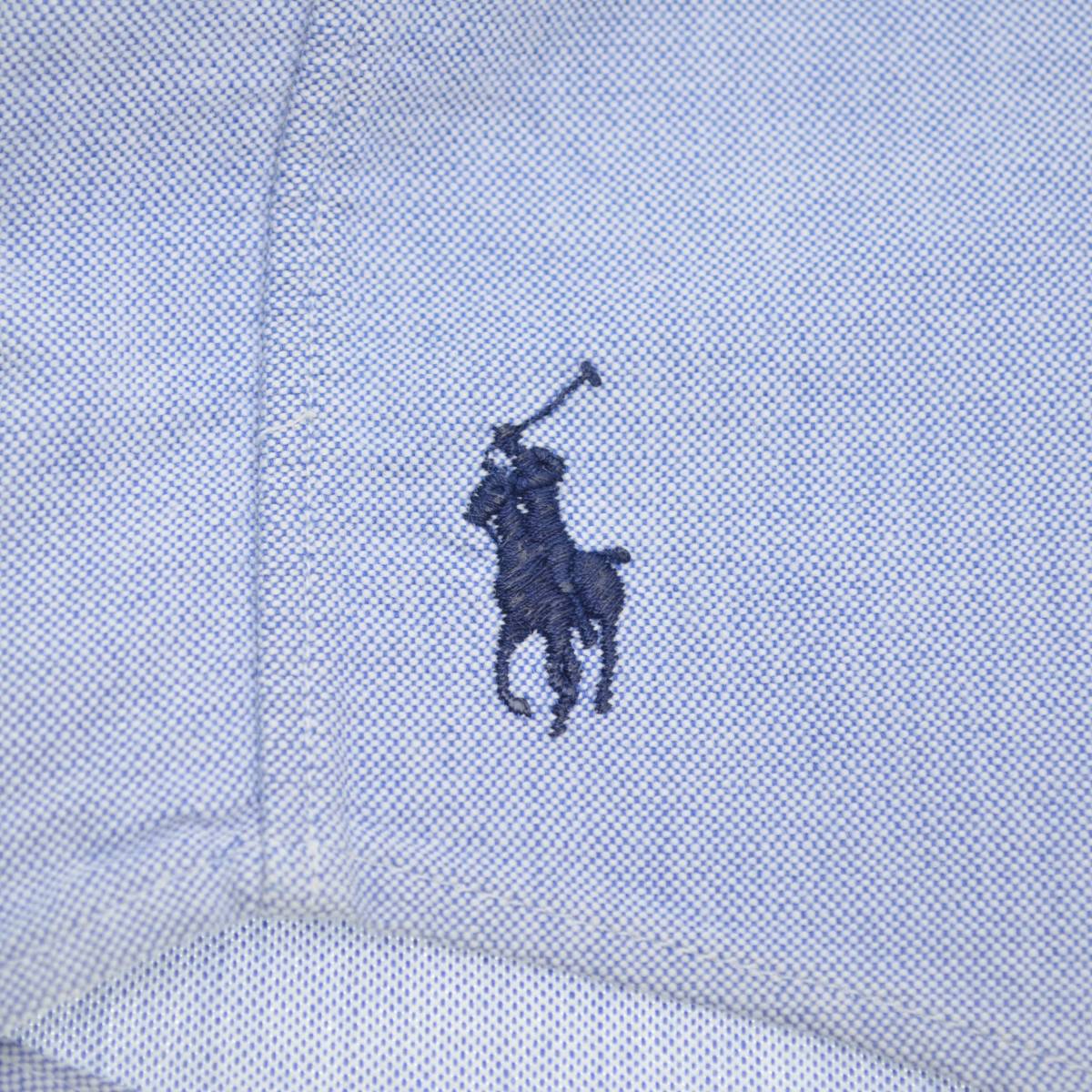 RALPH LAUREN / ラルフ ローレン 90s 裾ポニー オックスフォードボタン 