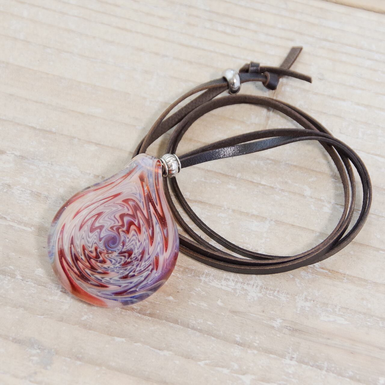 Taiga Glass ネックレス【ペンダント】【アクセサリー】【ボロ