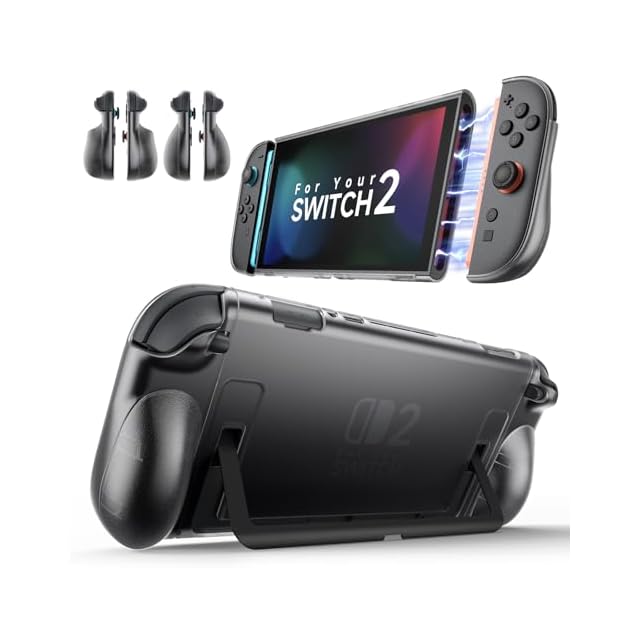 JSAUX Nintendo Switch 2対応ケース｜ケース装着のままJoyCon取り外し
