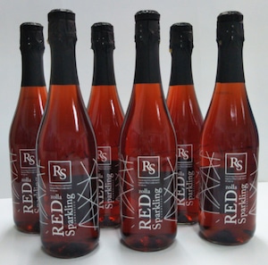 （6本セット）スパークリングワイン　レッドスパークリング 8度 750ml  
