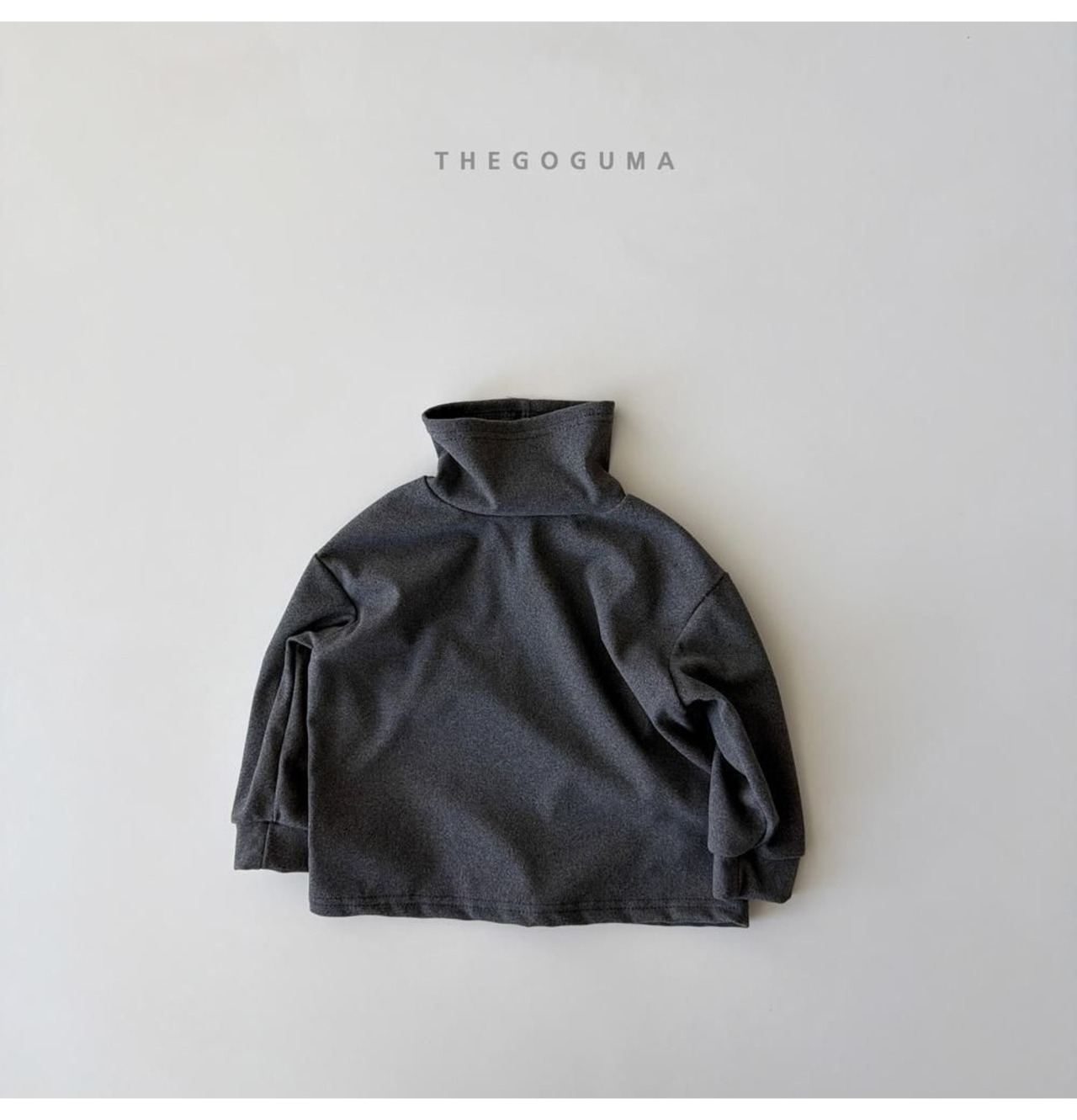 ザゴグマ / THE GOGUMA / 無地ストレッチハイネックT / 韓国子供服 / キッズ / 26winter〖取寄〗*XS~XL*
