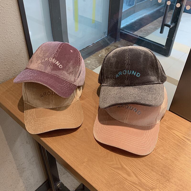 キャップ オータムウィンターコーデュロイ 帽子 秋物 冬物 ブラック・アイド・ピーズ6797327524