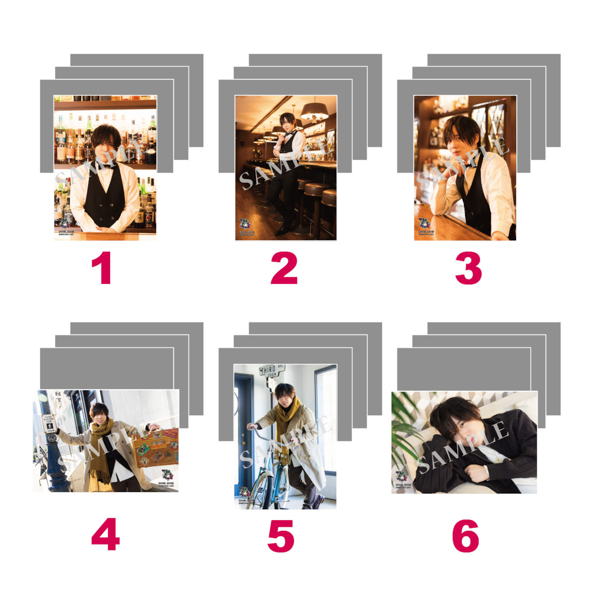 小松昌平の盤・番・絆 第29回 第30回 開催記念ブック SIDEA、SIDEB 小松昌平の盤・番・絆! 第29回、第30回 ブロマイド ※ランダム