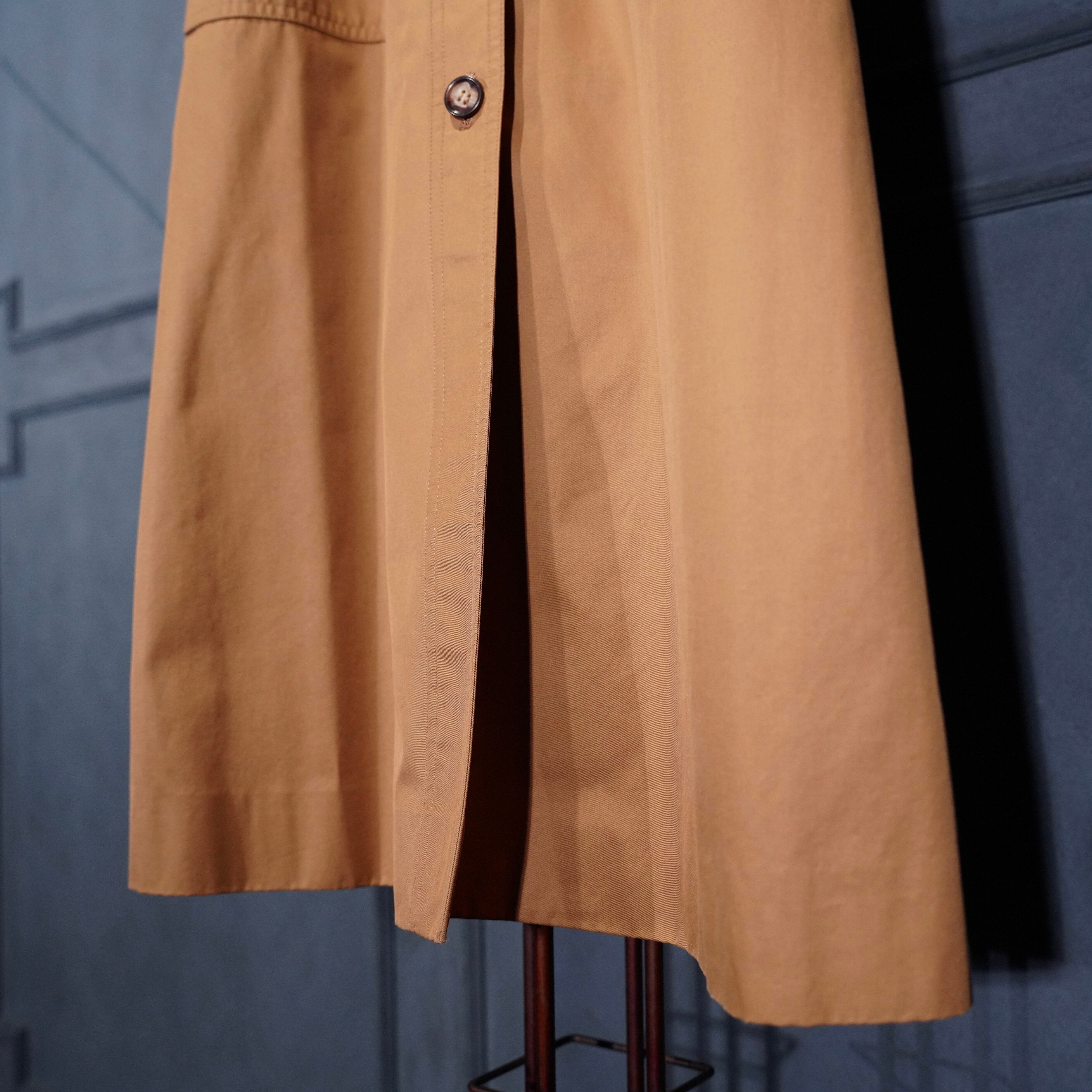 YVES SAINT LAURENT ONE PIECE LIKE BELTED COAT/イヴサンローラン