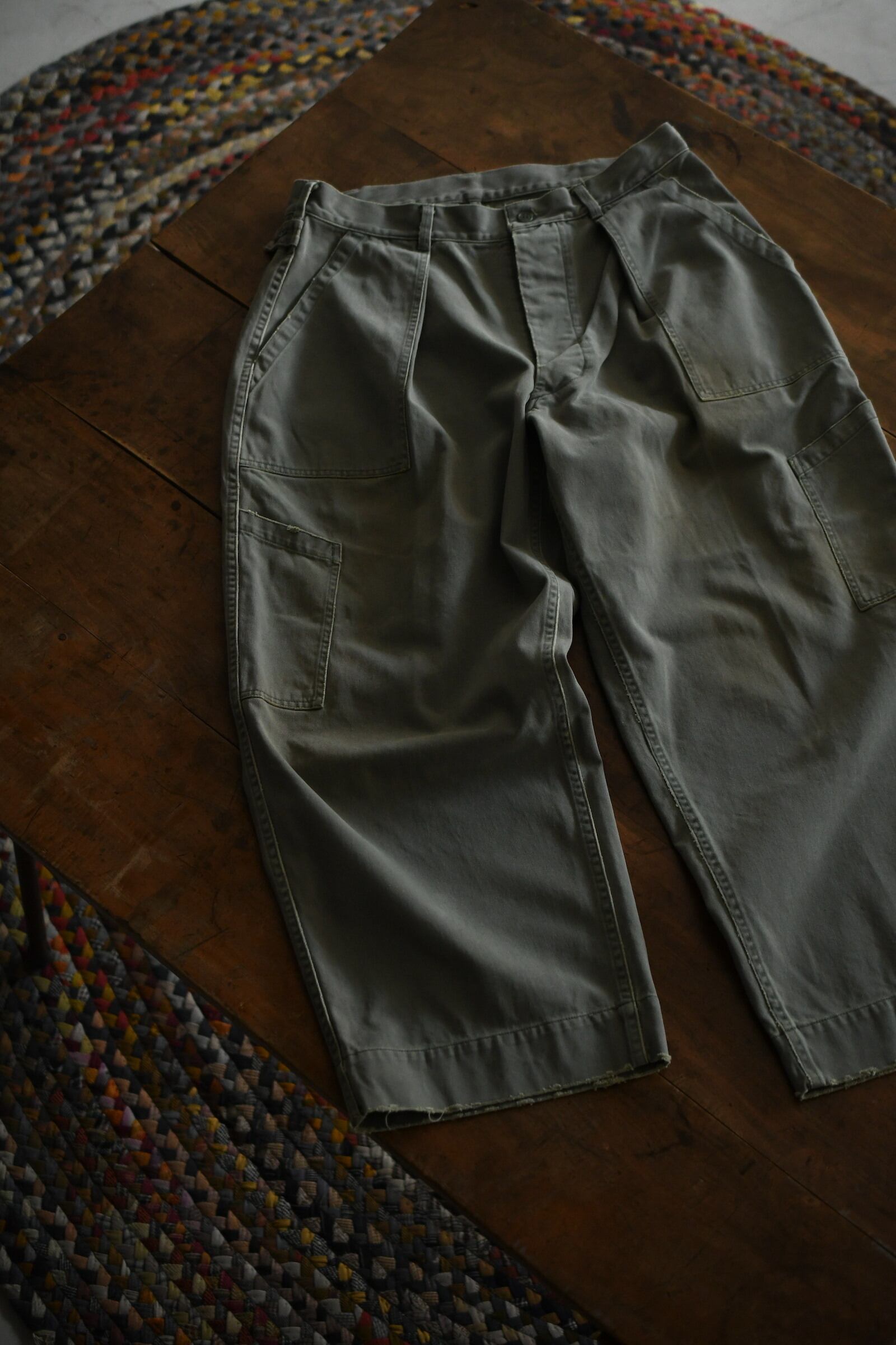 a.presse　Vintage USAF Hemmed Bottoms Vintage USAF Hemmed Bottoms(1(MEN) Sage/セージ): A.PRESSE
