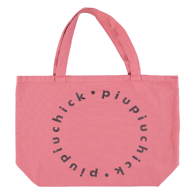 残り1点/piupiuchick AW22 / XL logo bag 【Pomegranate】