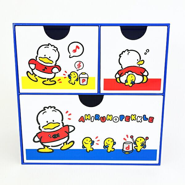 サンリオ あひるのペックル キャラチェスト 小物入れ 収納 インテリア
