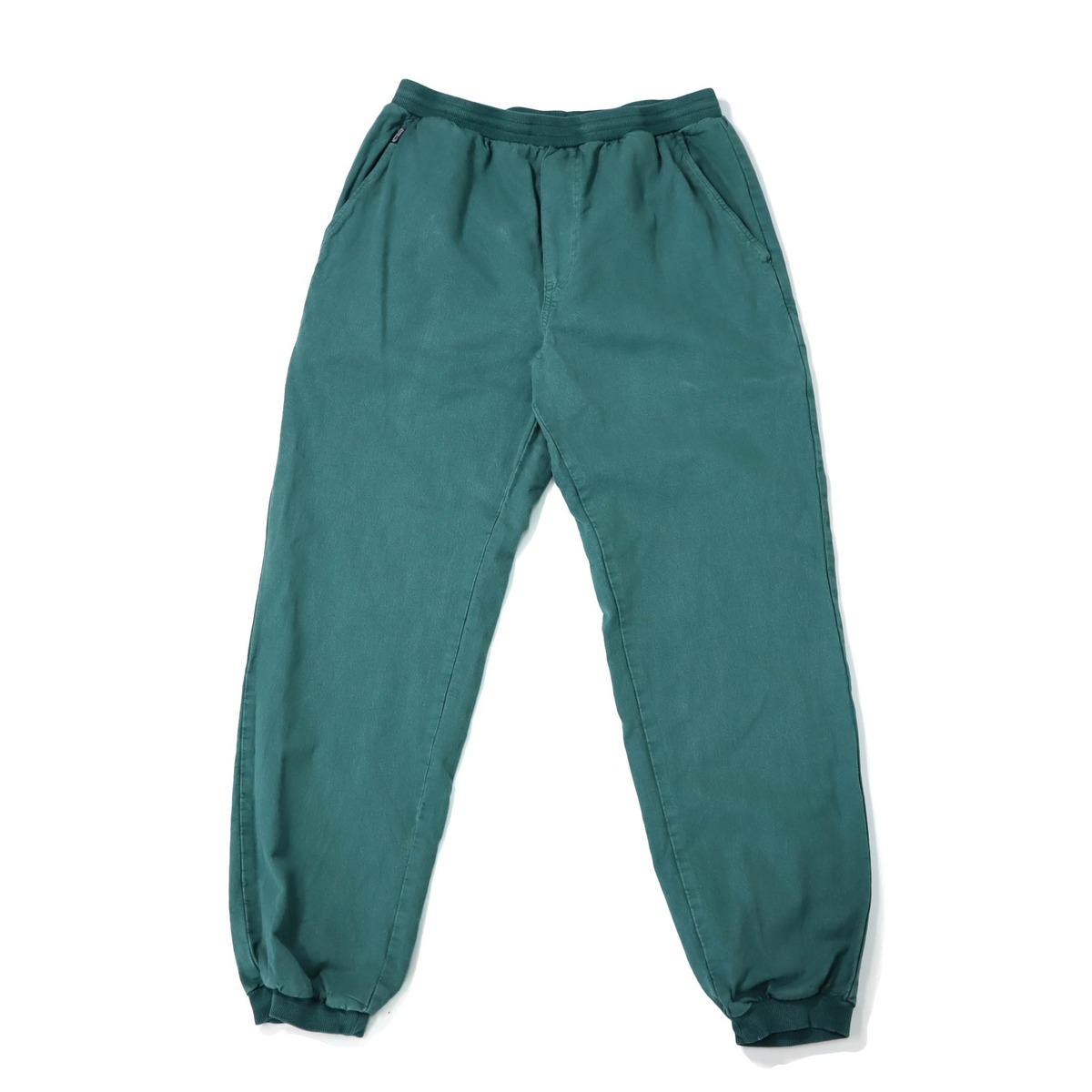 [L] 00's Crazy Shirts Cotton Twill Easy Pant Green mongos