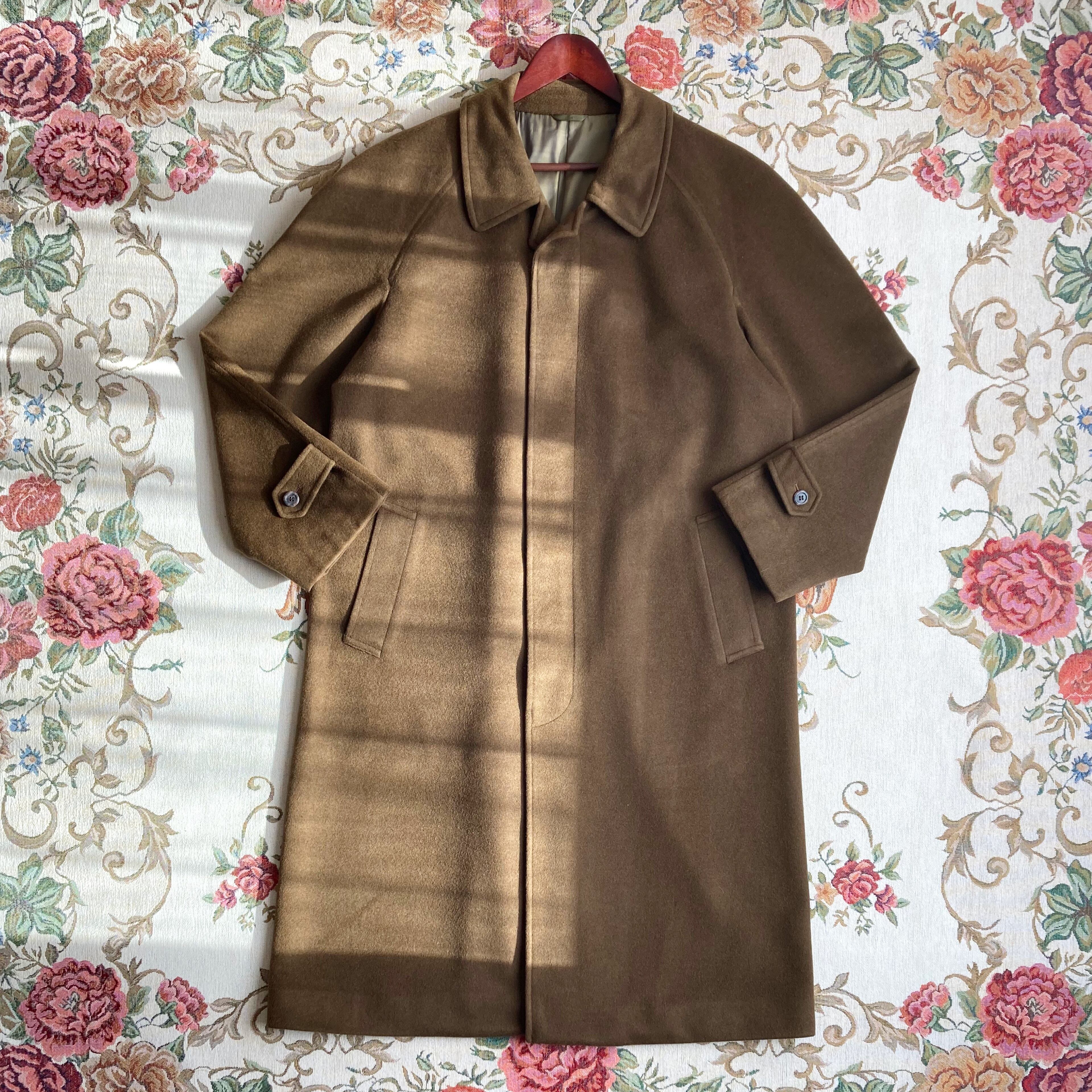 vintage retro long wool coat