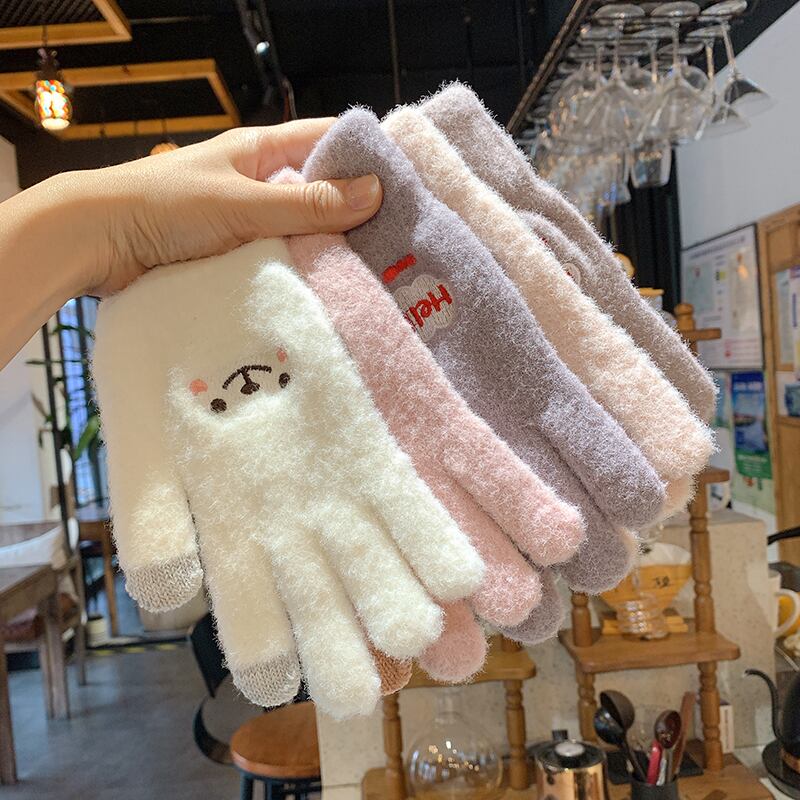 グローブ ウィンター コットン 大人ガーリー スウィート キュート カジュアル 冬物 ブラック・アイド・ピーズ39197965407