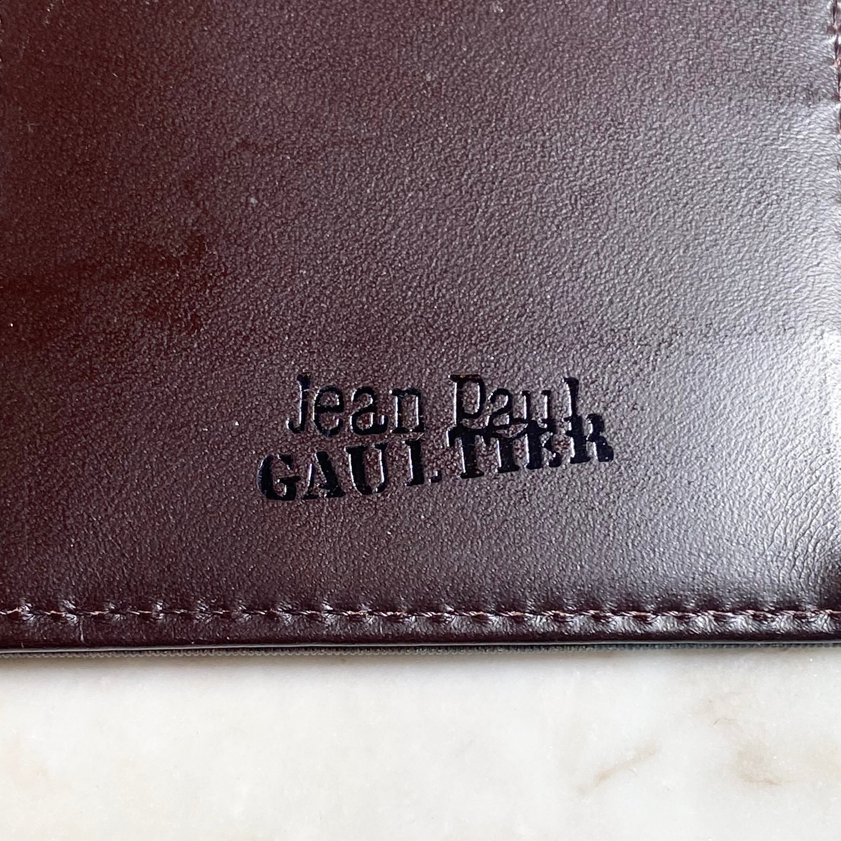 JEAN PAUL GAULTIER long wallet “cyber” | NOIR ONLINE
