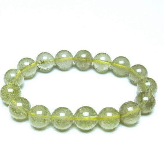 リビアングラス ブレスレット 12mm 一点物 メール便可 [M便 1/10] 199-756