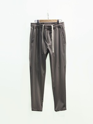 Garage.U.W TWILL PONTE DRIVING PANTS GREIGE