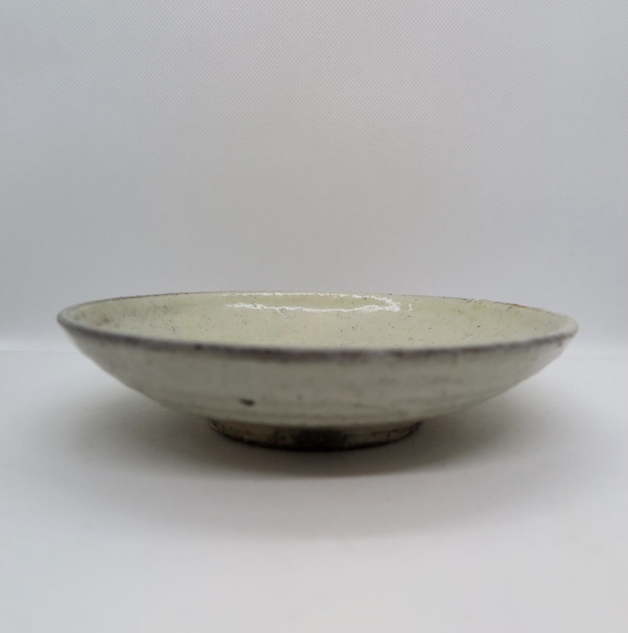 八田享　陶芸　皿　お皿　新品 八田亨さん作】黄粉引5寸皿 | My Style by Y's Cafe