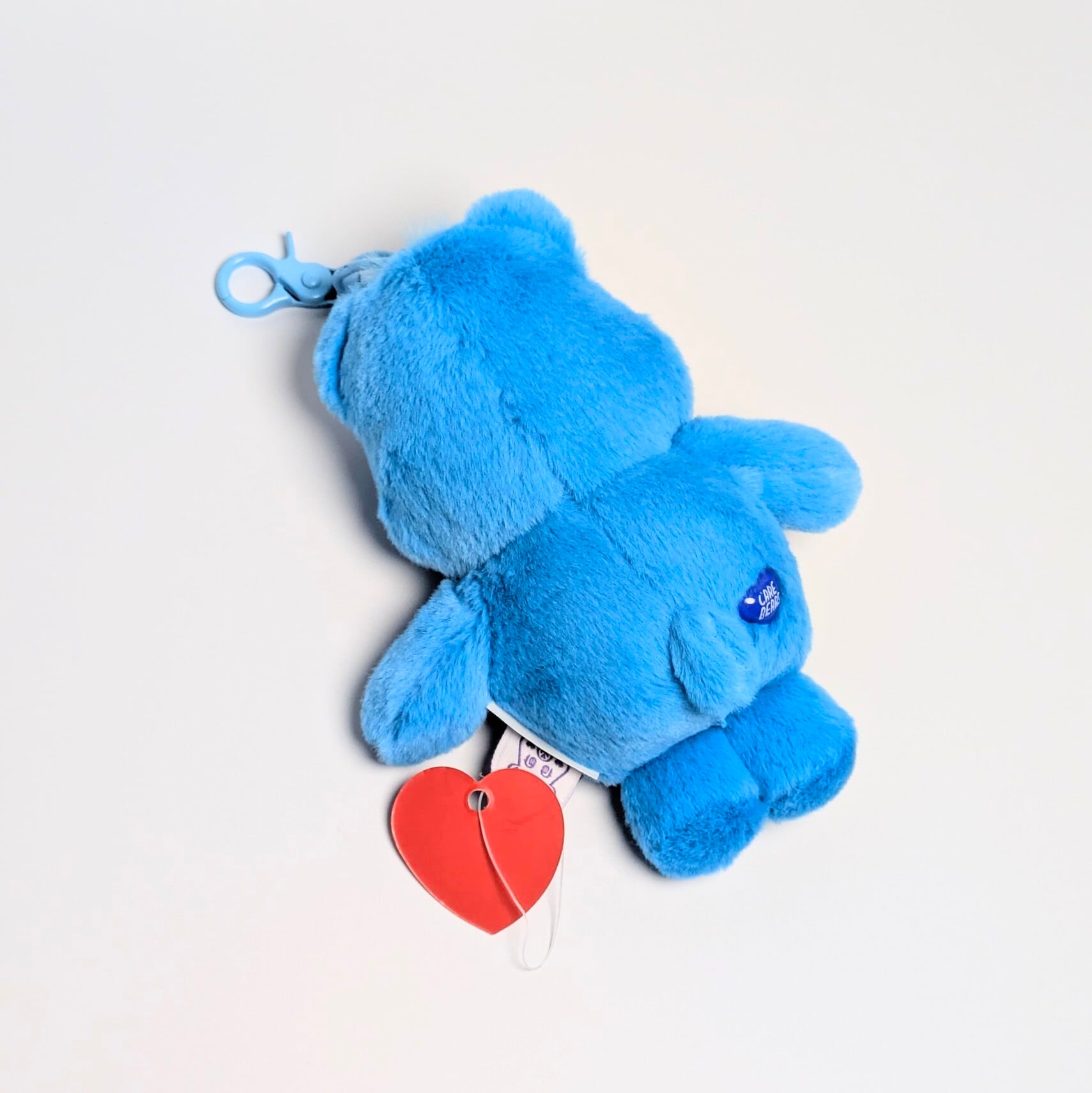 【 Care Bears（ケアベア）】 『 Grumpy Bear グランピーベア 』ぬいぐるみキーホルダー / plush keyholder〚アメリカン雑貨 アメトイ〛