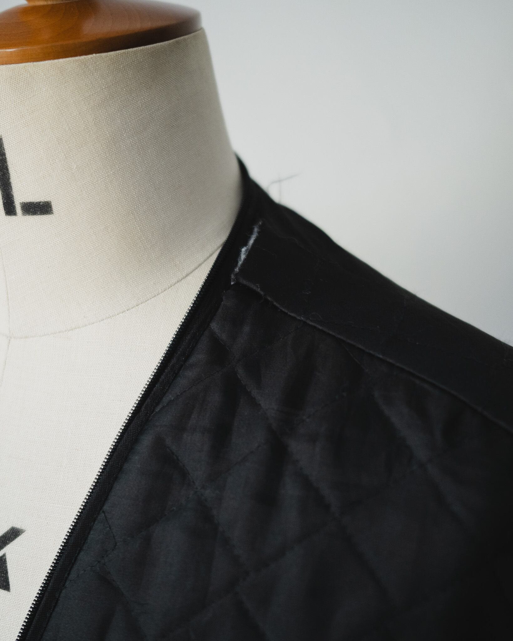 【新品未使用タグ付き】renoma ジャケット ブラック/ホワイト Lサイズ 80's]