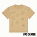 【PAS DE MER/パドゥメ】DOILY TEE Tシャツ / DESERT / AW26-14472