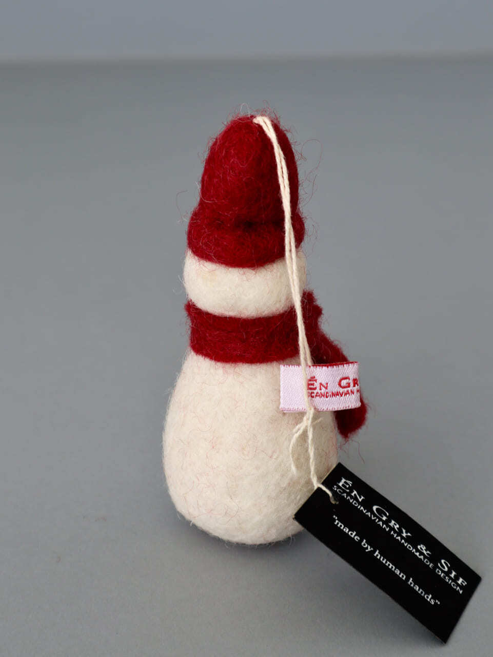 SALE】 雪だるま オーナメント 赤 マフラー / 【SALE】 Snowman with