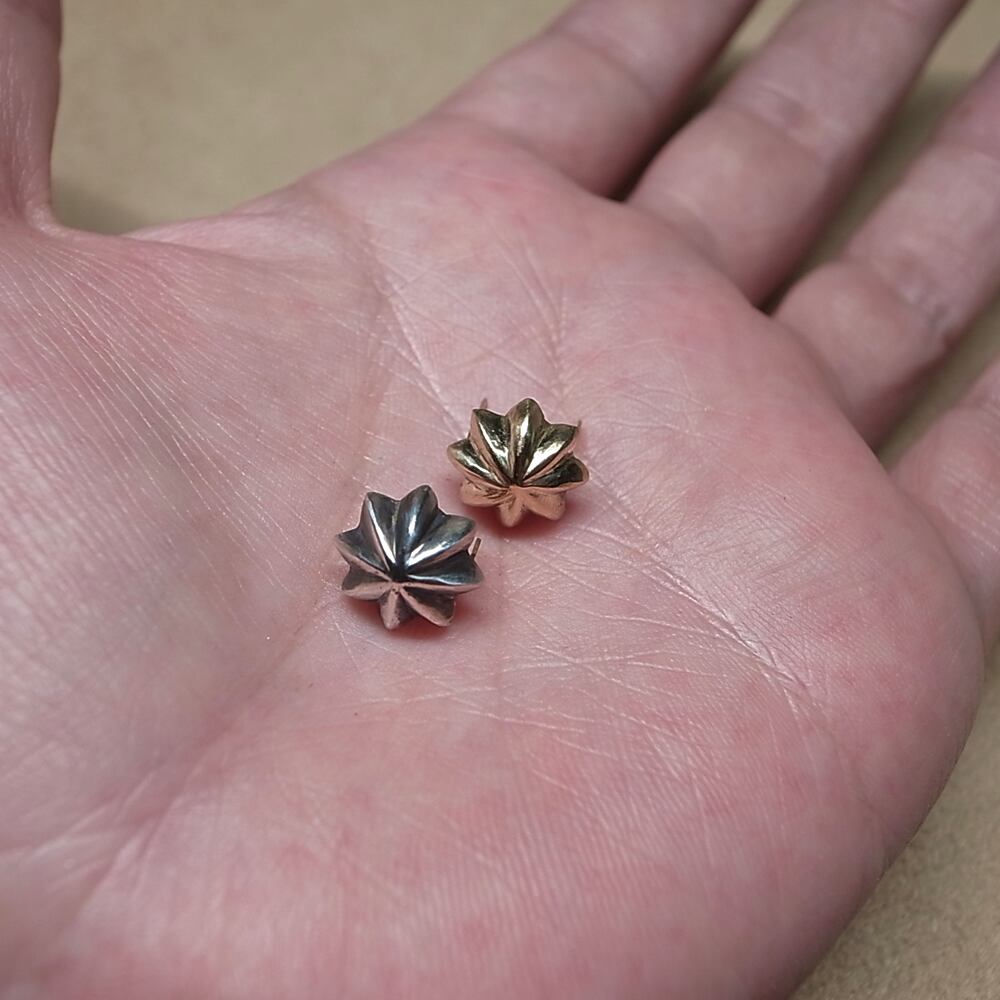 6pcs./set-12mm APOLLO STUDS TYPE SILVER925/ 12mm アポロ 6pcs./set-12mm APOLLO STUDS TYPE SILVER925/ 12mm アポロ