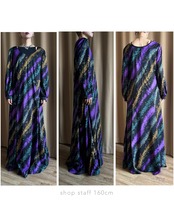abstract pattern import maxi dress-5015-11