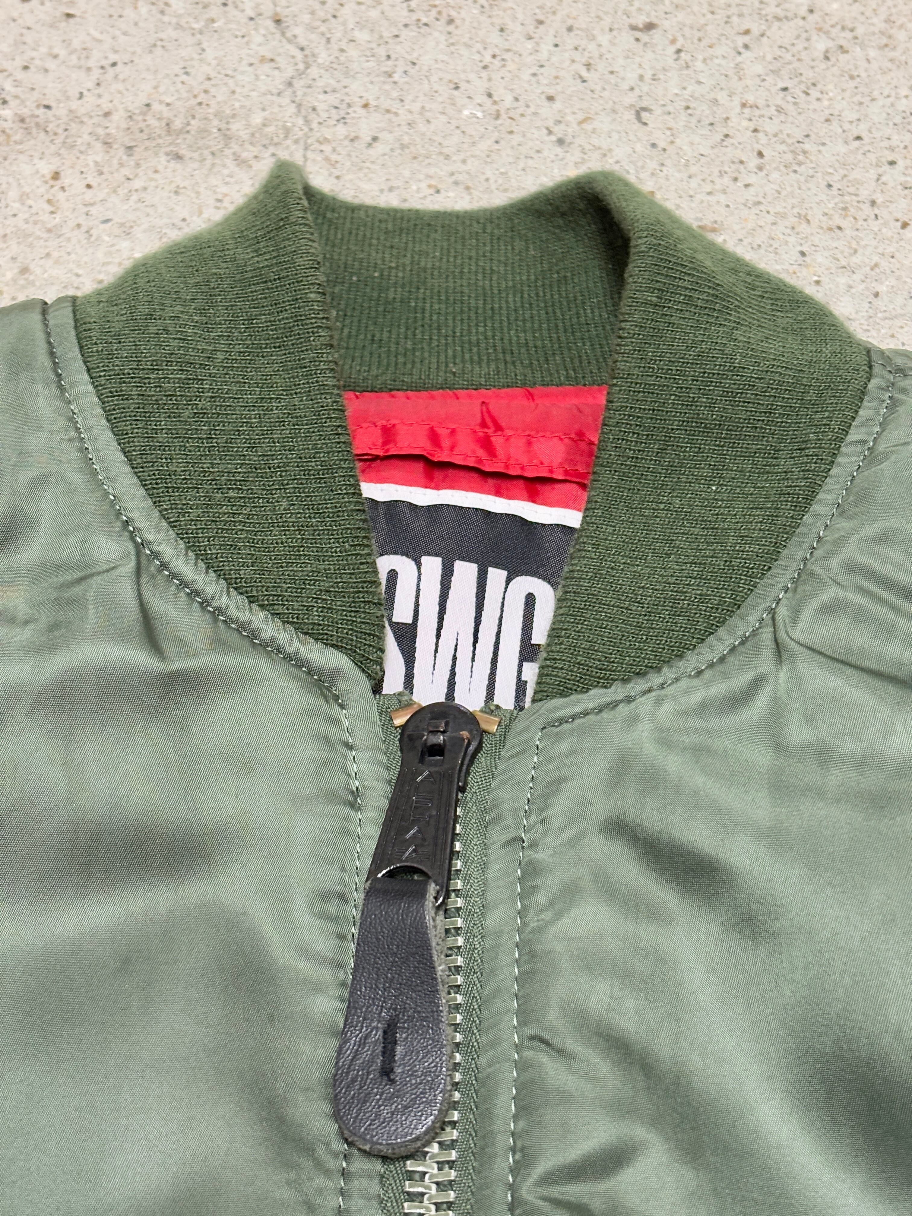 SWAGGER × ALPHA/MA-1/Flight Jacket/M/フライトジャケット/ボンバ SWAGGER × ALPHA/MA-1/Flight Jacket/M/フライトジャケット/ボンバ