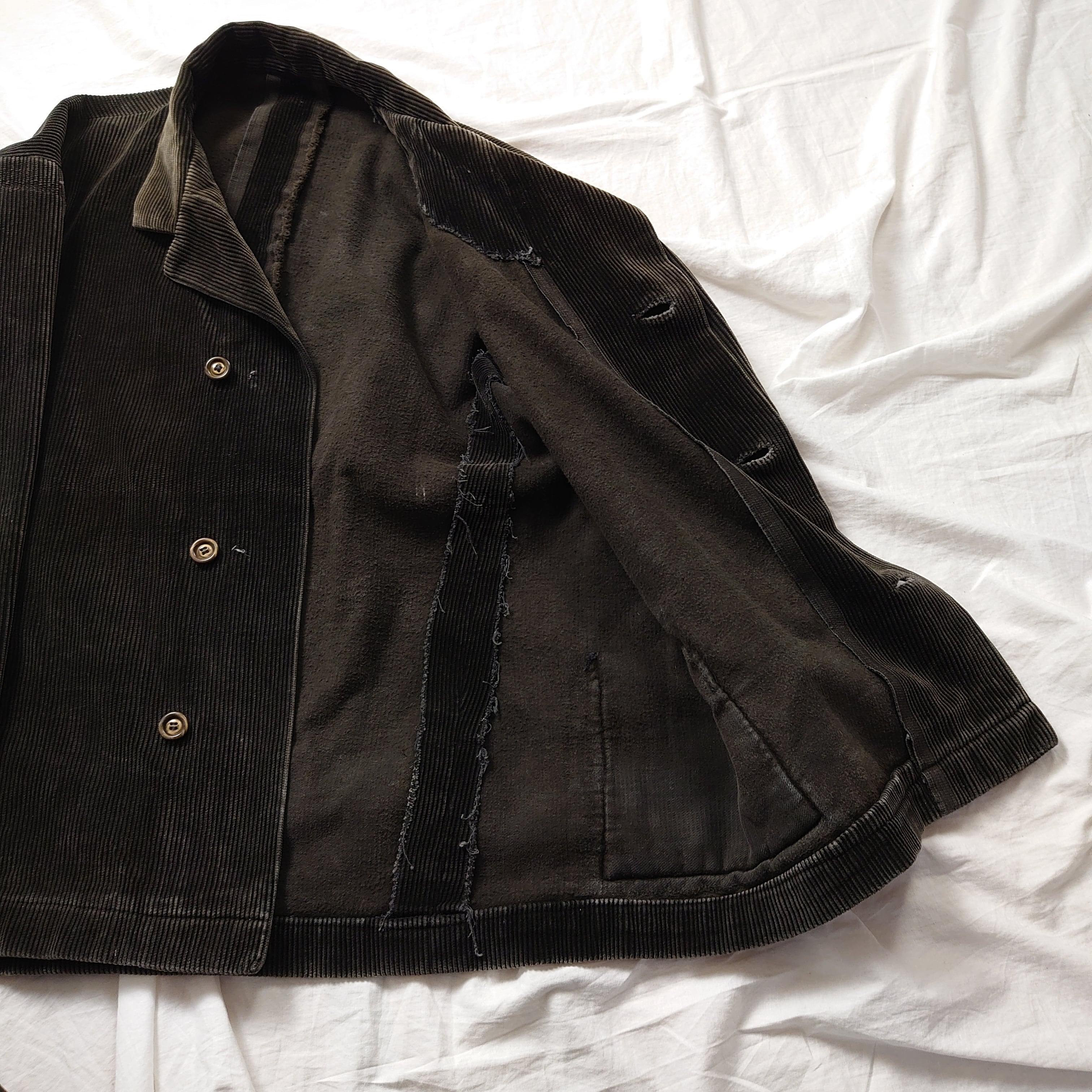 1950s】French sack coatフレンチコーデュロイサックコート