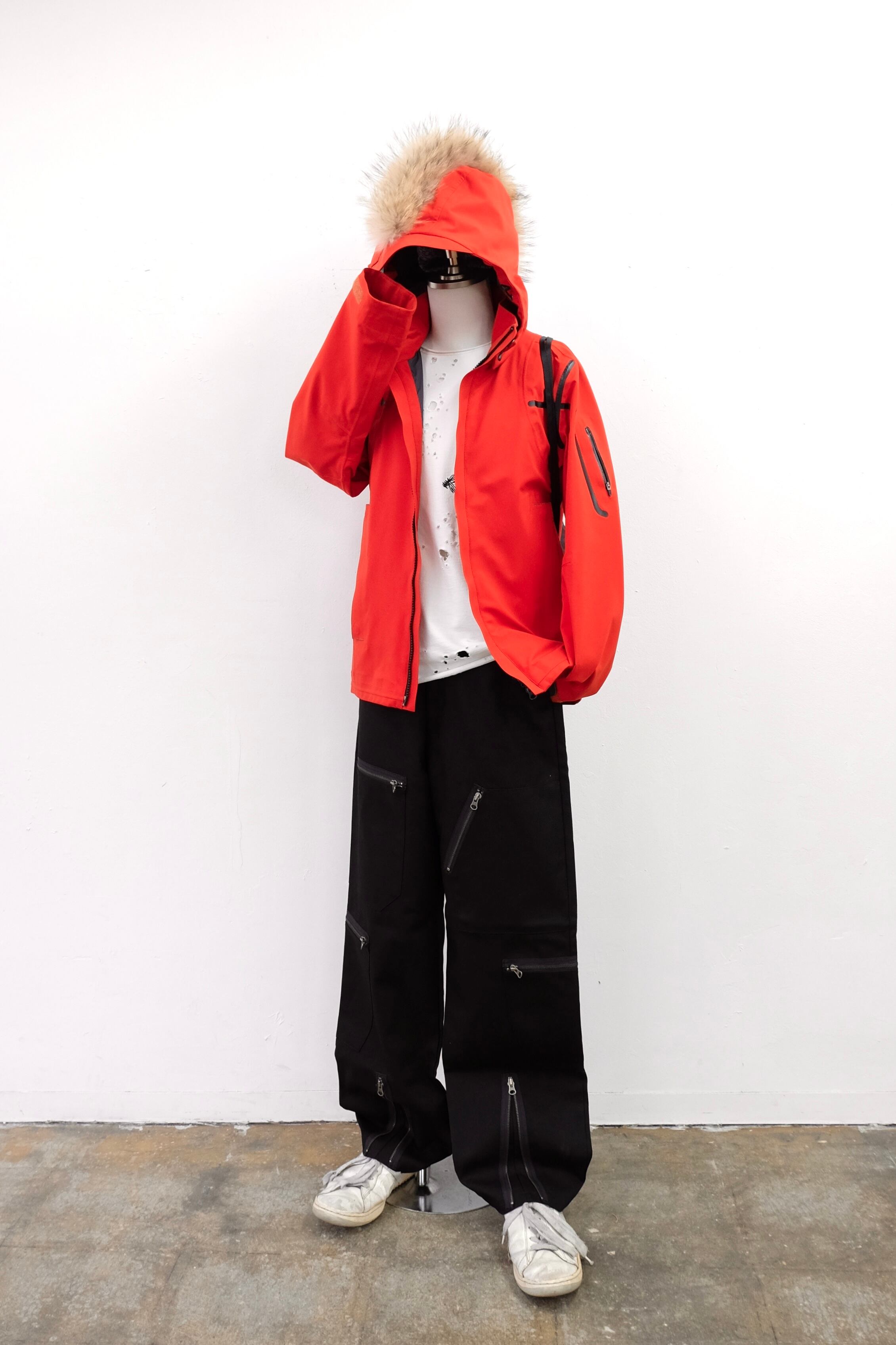 【Marithe Francois Girbaud】ヌガヨン ファー ジャケット 2000s MARITHE FRANCOIS GIRBAUD mohawk fur shell jacket | Pay ID