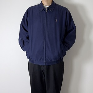 Polo by Ralph Lauren Harrington jacket navy L 古着