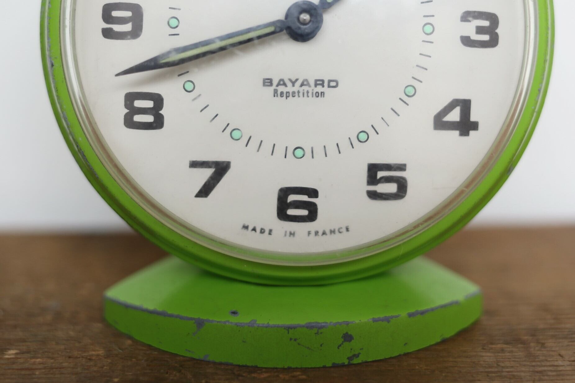 フランス アンティーク ヴィンテージ BAYARD 目覚まし時計 N-00041