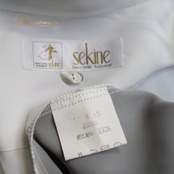 社交ダンス 衣装 Sekine セキネ トップス シャツ ホワイト系 ブラック系 グレイ系 黒 白 グレー 長袖 ダンス パーティ 発表会 踊り 舞台 メンズ 男性 日本製 舞台衣装 フォーマル