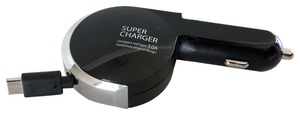 【在庫のみ】カシムラ(Kashimura) DC充電器 リール 3A Type-C ブラック NAJ-515