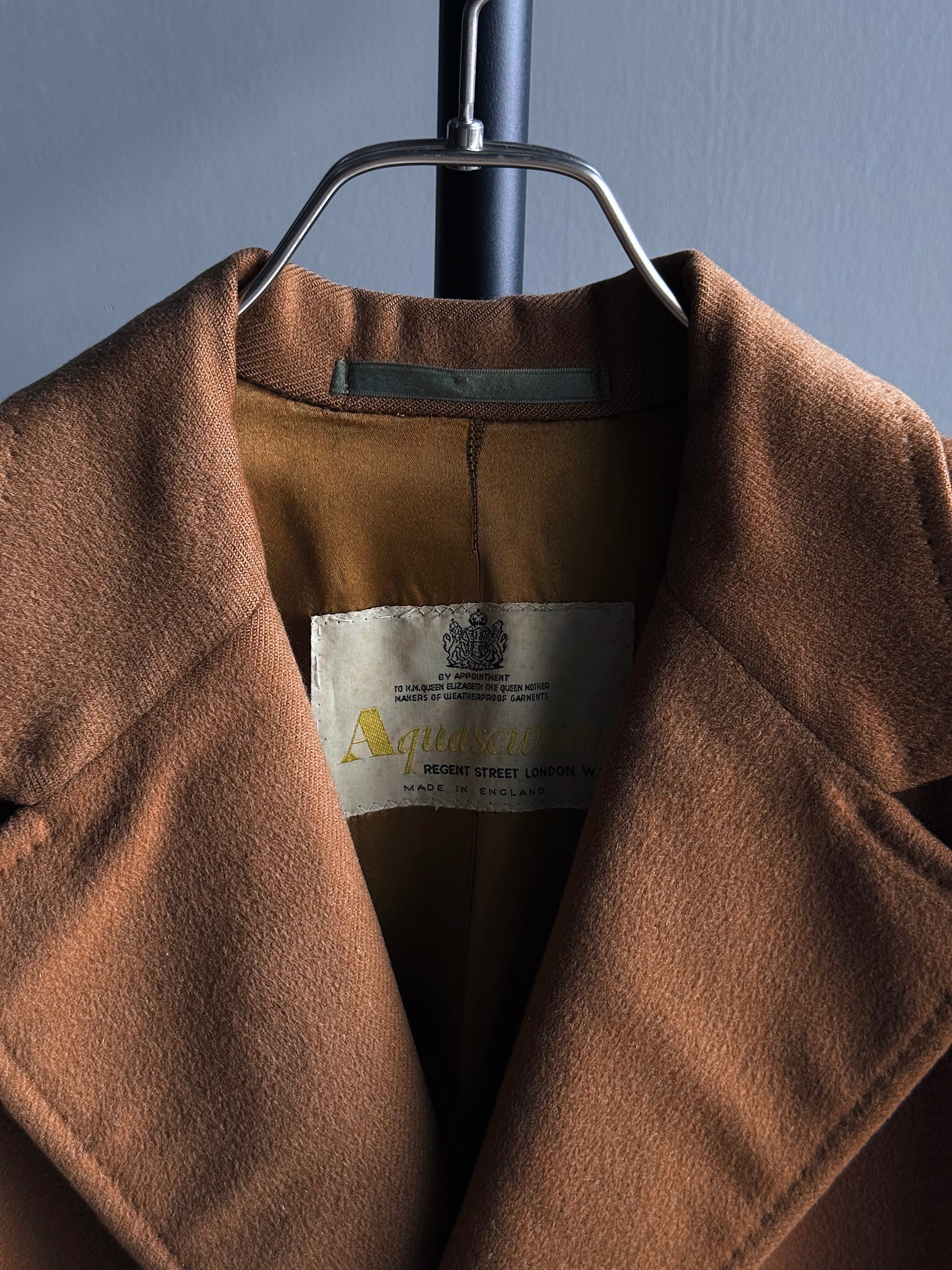 60's -Aquascutum- pure cashmere 100% coat | 弥勒 -MIROKU-